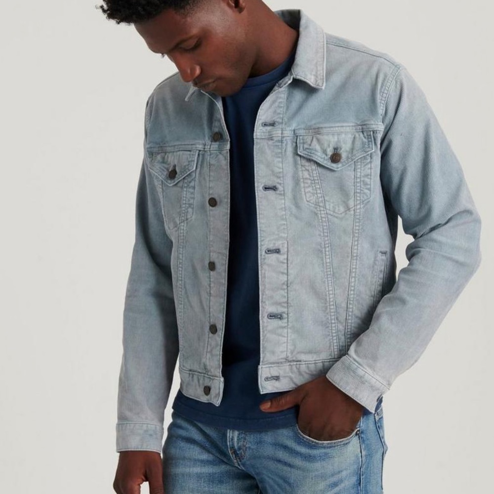 NWT Lucky Brand Corduroy Ombré Jacket
